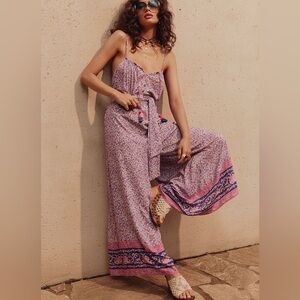 Spell Lavender and Pink Bohemian Jumpsuit